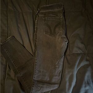 Hollister Women's Dark Gray Skinny Jeans